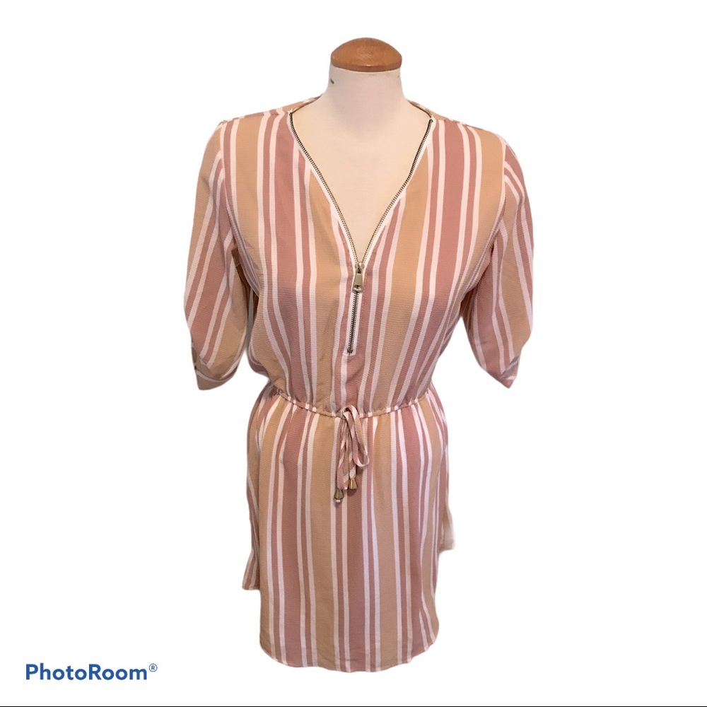 J for Justify Striped Dress